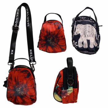 80160 Digital Print Mini Travel bags