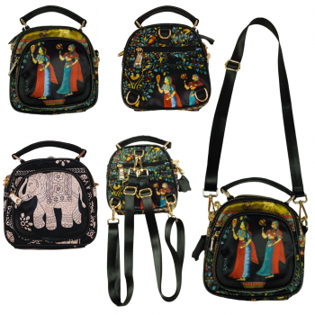 3308 Digital print Multi Functional bag