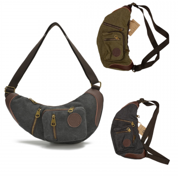 386 Canvas Crossbody Banana Bags