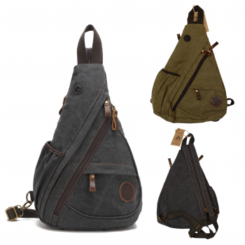6002 Canvas Cross Body Bags