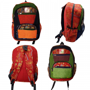 SG-24-A Cotton Printed Backpacks