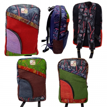 SG-24-B Cotton Printed Backpacks
