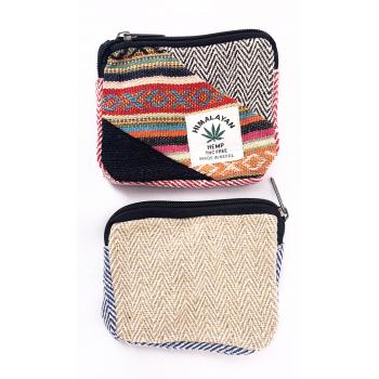KIP-28 Hemp Cotton SQ coin Purses
