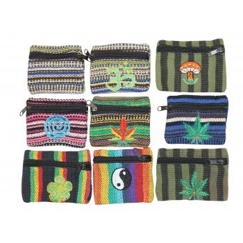 KIP-29 Gheri Embroidery SQ coin Purses