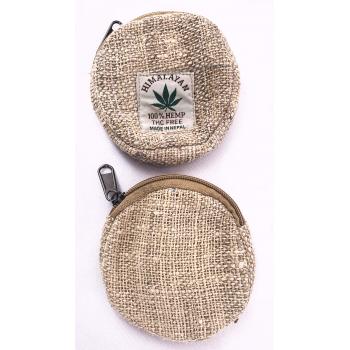 KIP-30-A Hemp Round coin purses