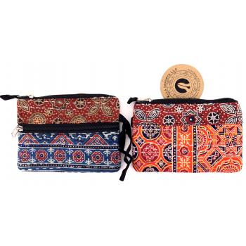 KIP-33A Kantha Hand Pouch