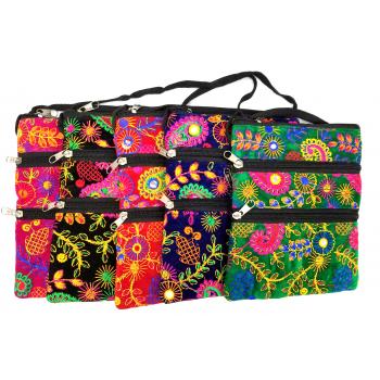 KIP-36 Velvet 3 Zip PP Bags