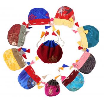 KIP-40 Nepal Drawstring Pouches Thailee (pack of dozen)