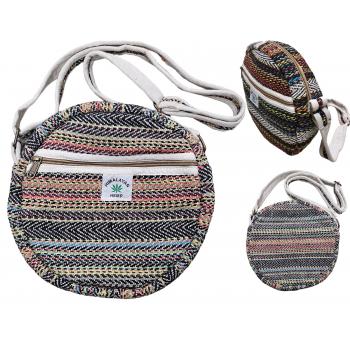 SH-2 Himalayan Hemp Round mini Bag