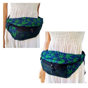 FP-015 Leaf Printed Fanny Packs