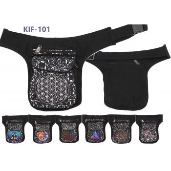 KIF-101 Cotton Digital printed Fanny Packs