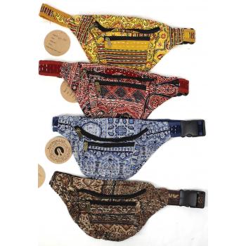 KIF-1707 Kantha Fanny Pack
