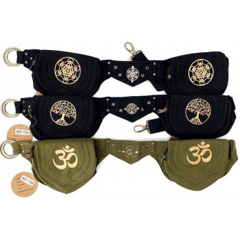 KIF-1759 Cotton Sacred Symbol Hipster Belts