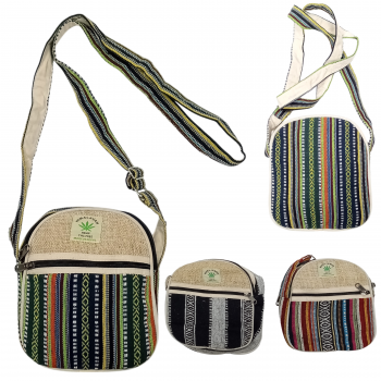 SH-02-A Hemp Cotton small round bag