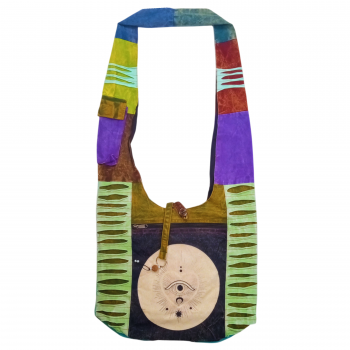 KIB-2017 Cotton Hearts Eye Shoulder Bags