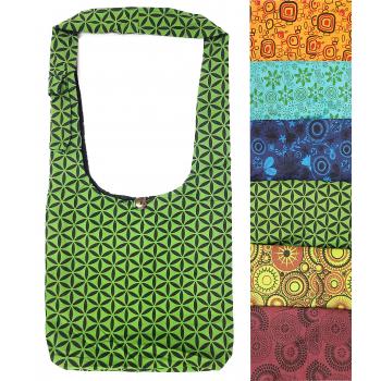KSJB-02 Cotton Printed Hobo Bag