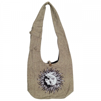 NSB-290-SM Sunmoon Cotton Sunmoon Printed Hobo bags
