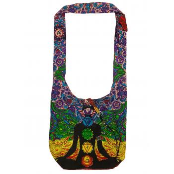 NSB-334-A Cotton Chakra Hobo Bags