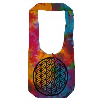 REB-604 Cotton Tiedye Bag(Flower of Life)