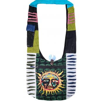 SG-23A Cotton Sun Printed Hobo Bags
