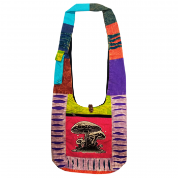 SG-26-A Cotton Mushroom Printed bags