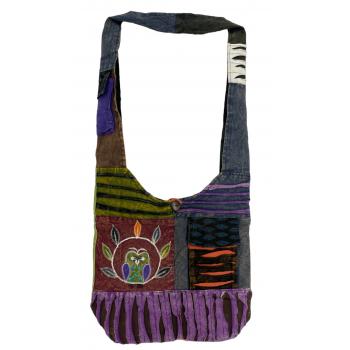 KIB-1778 Cotton Hobo Bags with Owl