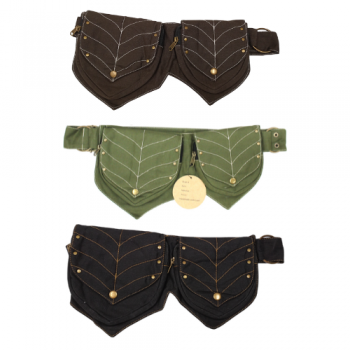KIF-1727 Cotton Leaf Sewn Fanny Packs