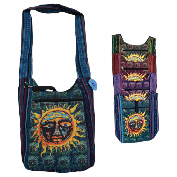 SG-23 Cotton Sun Printed Hobo Bags