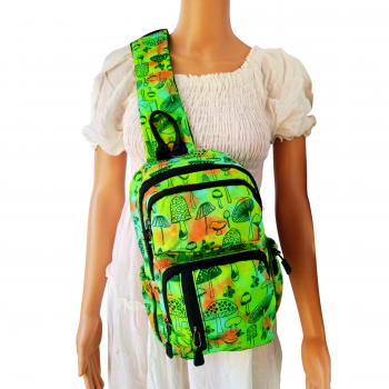 XB-006 Mushroom printed Cross Body bags