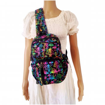 XB-007 Mushroom printed Cross Body bags