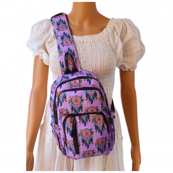 XB-008 Dreamcatcher printed Cross Body bags