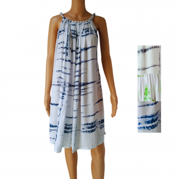 BU-553 Rayon Batik Short Dress