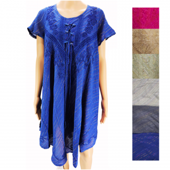 KI-105 Rayon Short sleeve  Dress