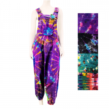 KN02T Cotton Tiedye Aladin Overalls