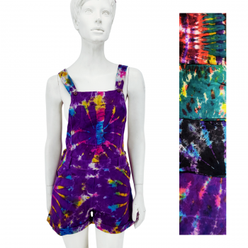 KN05T Cotton Tiedye Overall Short