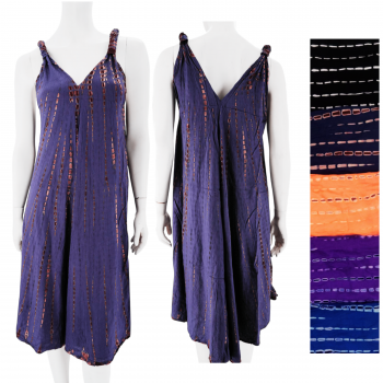Oody-2 Rayon Tiedye Mini Dress