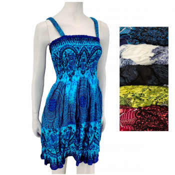 PICHIT-78A Rayon Mini Dress