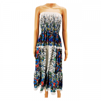 Sanga-11 Rayon Printed Dress
