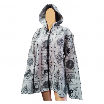 KIJ-21A Cotton Printed Hoodie