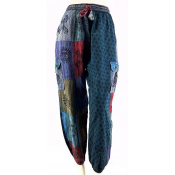 DSCO-1 Cotton PW print disco pants