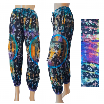 KIG-142 Cotton Mush print Batik Pants