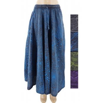 MT-22/23 Cotton Batik Skirts with web prints