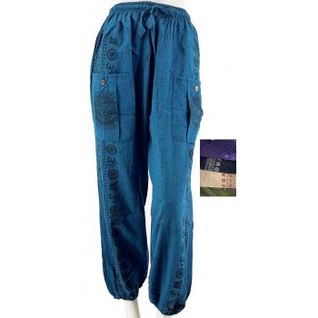 OMP-33 Cotton Om Print Pants