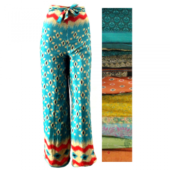 RRW-22 Recy Silk reversible wrap pant