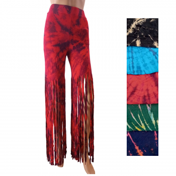 SP-35-W Rayon Tie Dyed Carwash Pants