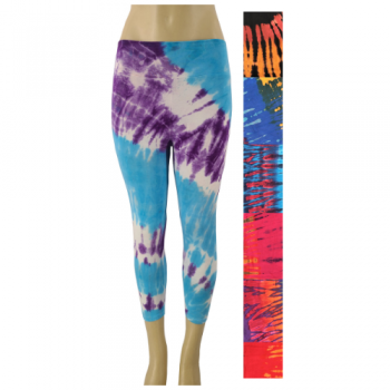 SP-8714 Rayon Tiedye Short Leggings