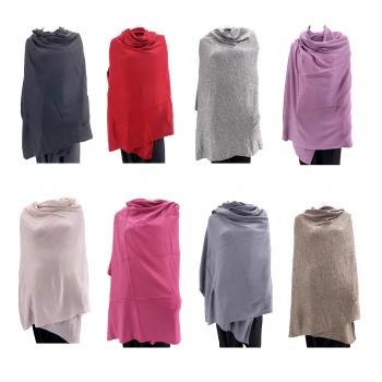 CSH-09 Exclusive Cashmere Blend Travel Wraps 40x80