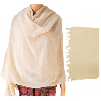 KIS-11 Organic  Hemp Cotton Shawls