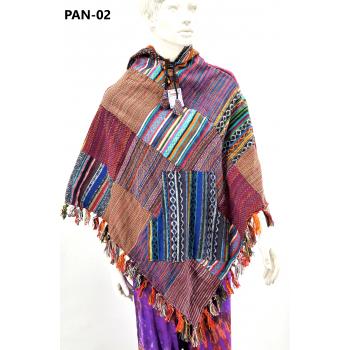 PAN-02 Multi Fabric Poncho