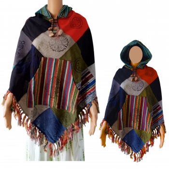 PAN-03 Cotton PW Poncho